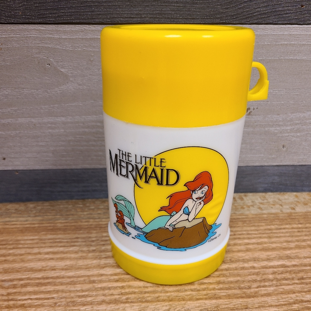 Vintage little Mermaid thermos
